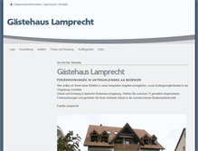 Tablet Screenshot of fewo-lamprecht.de